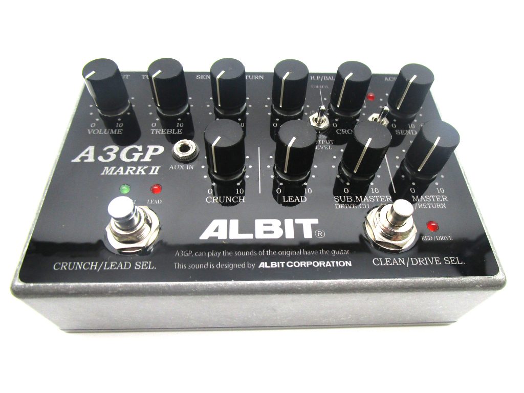 ALBIT A3GP MARK II プリアンプ・エフェクターを買取させて頂きました。