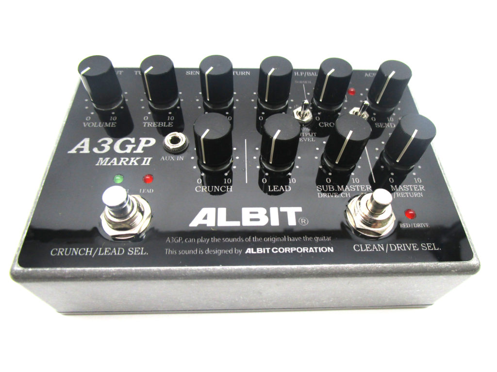 ALBIT A3GP MARK II プリアンプ・エフェクターを買取させて頂き