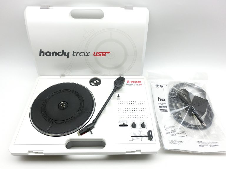 VESTAX handytrax USB ポータブルターンテーブルを買取頂きました！