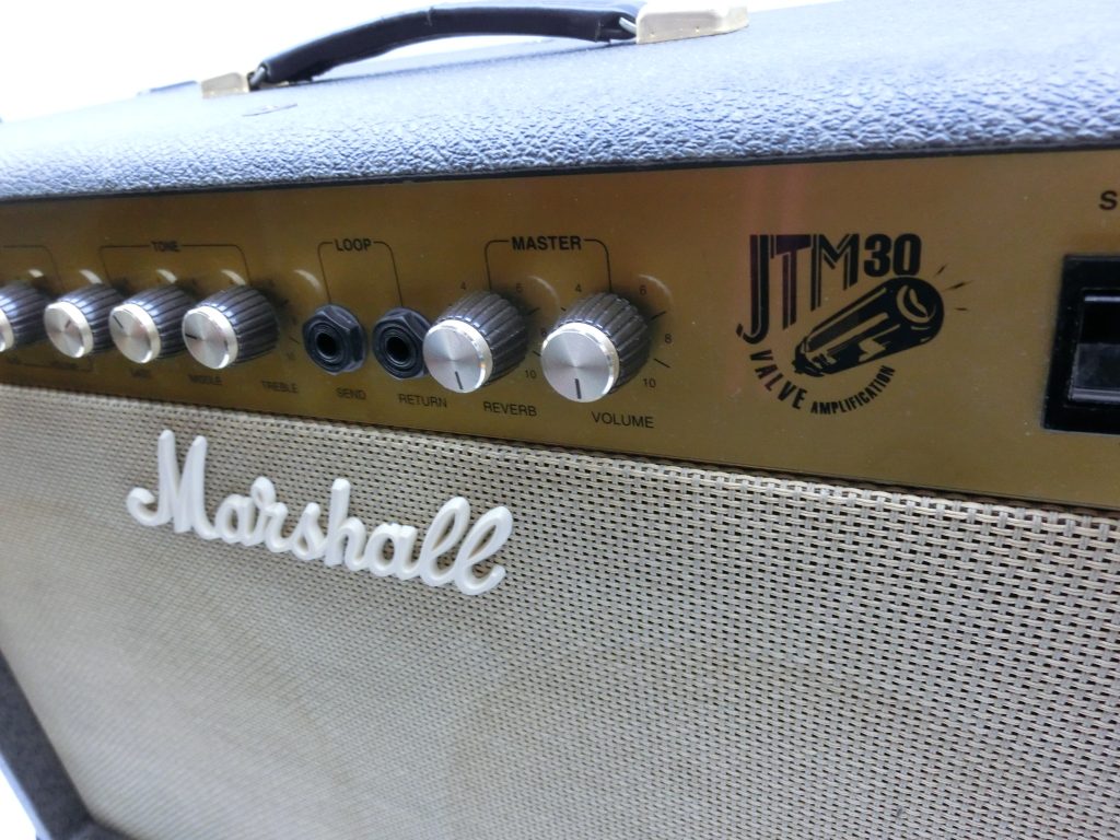 Marshall/マーシャル チューブアンプ JTM30のフロントパネル