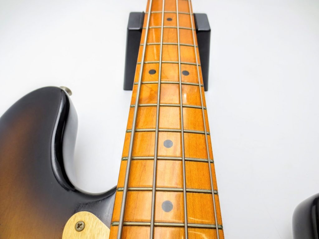 フェンダー USA American Vintage Series '57 Precision Bass 2-Color Sunburstのネック