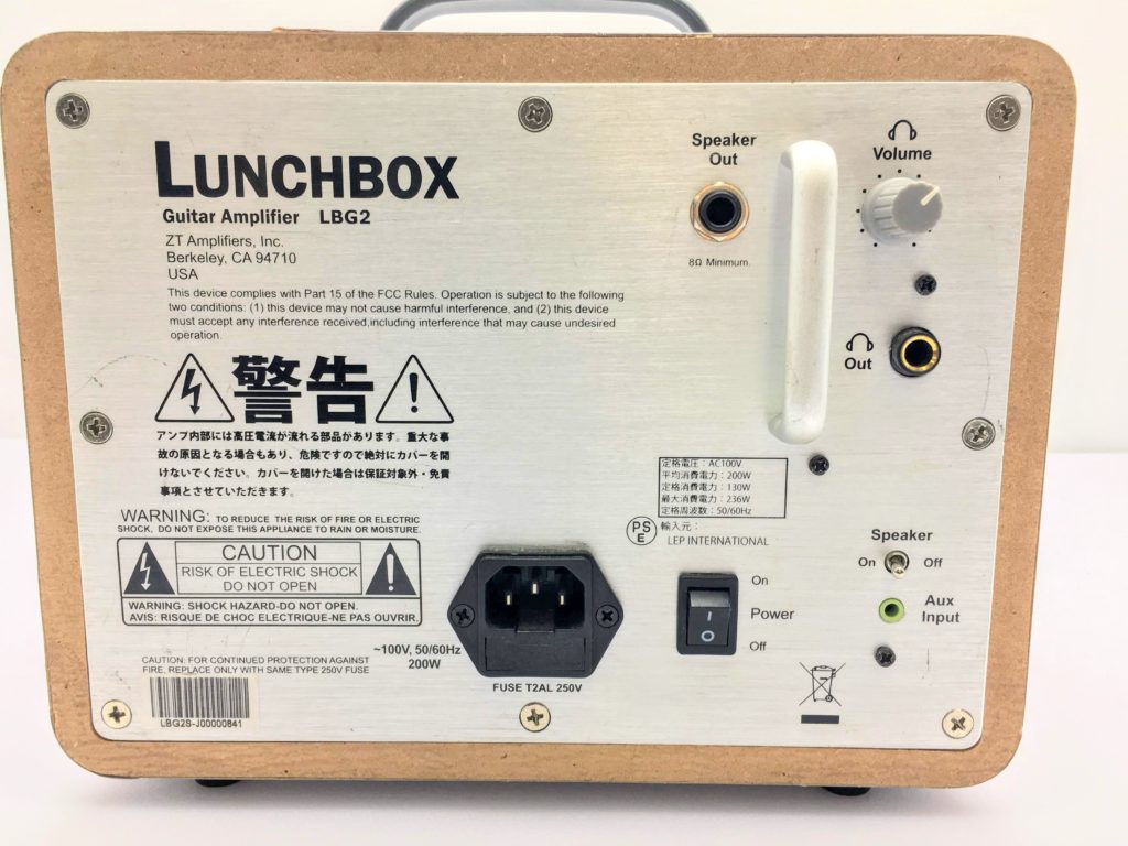 ZT Amp LunchBox コンボアンプ-