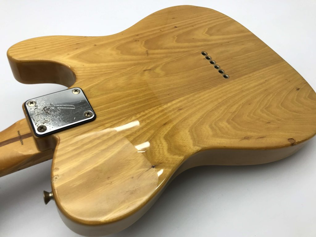 FENDER JAPAN TL-72 テレキャスターのバック