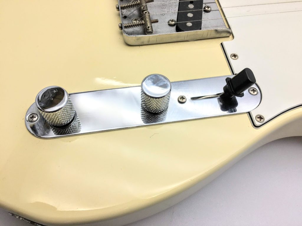 Fender Japan TL-62 コントロール部