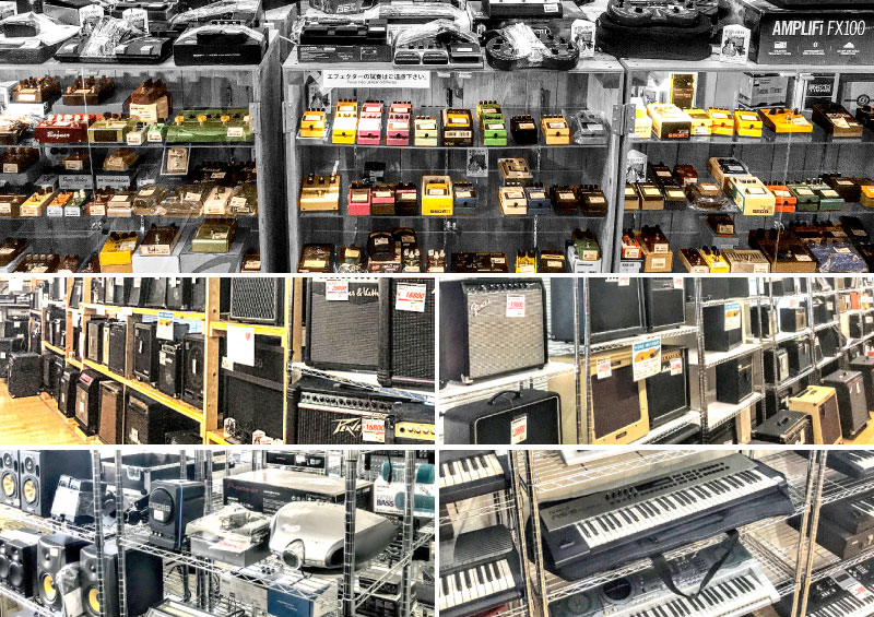 リコレクションズ中古楽器コーナー