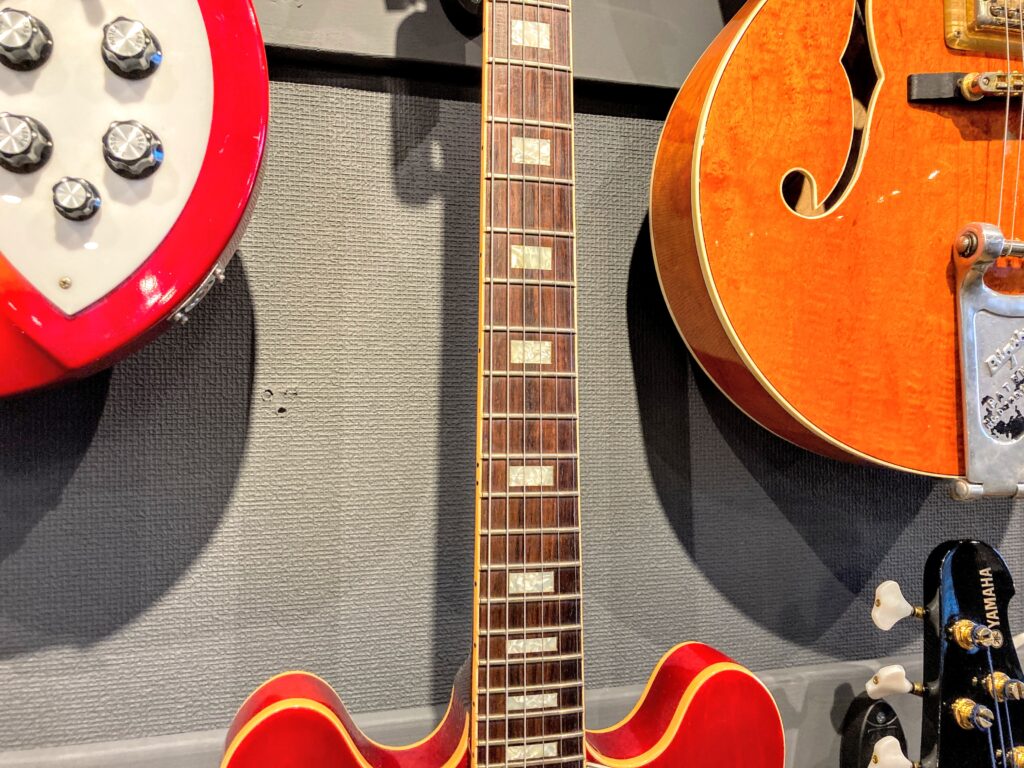 Gibson ES-335 BLOCK Exp RD ブロックポジションマーク
