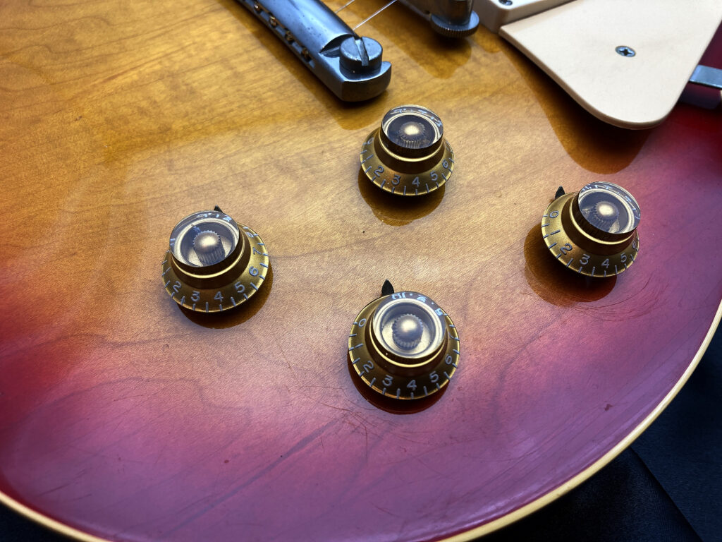 Gibson Les Paul Classic HS 1996年製 コントロール部