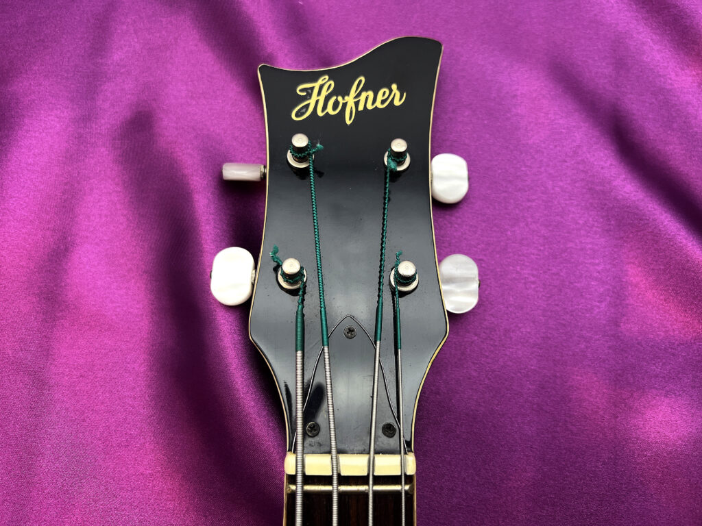 Hofner Violin Bass 500/1 ロゴ ヘッド