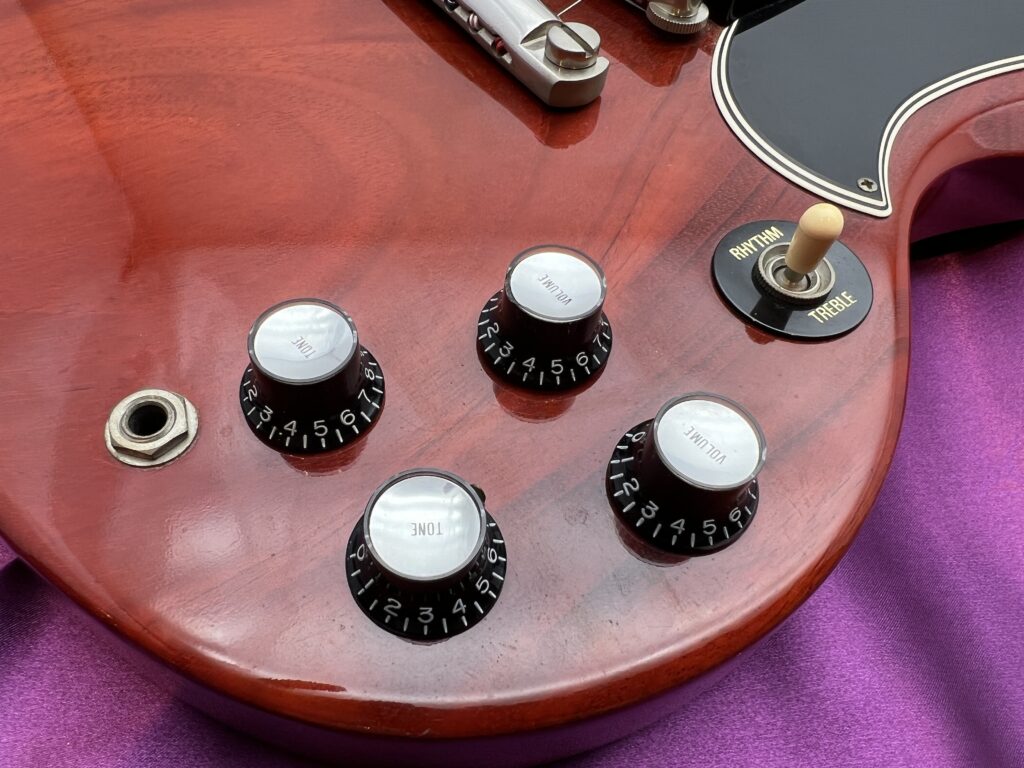 Gibson SG 61 Reissue HC コントロール