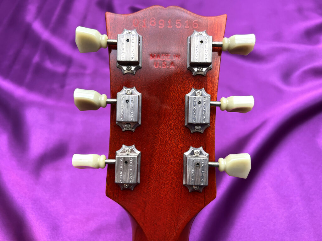 Gibson SG 61 Reissue HC ヘッド裏 ペグ