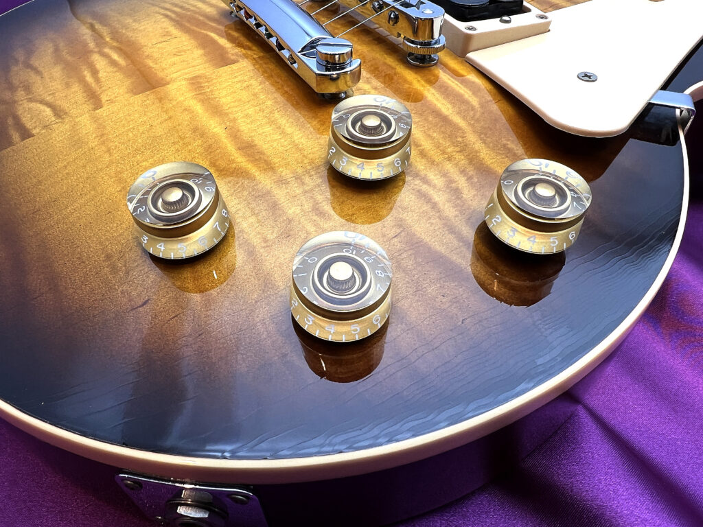 Gibson Les Paul Signature T 2013 Vintage Sunburst コントロール部