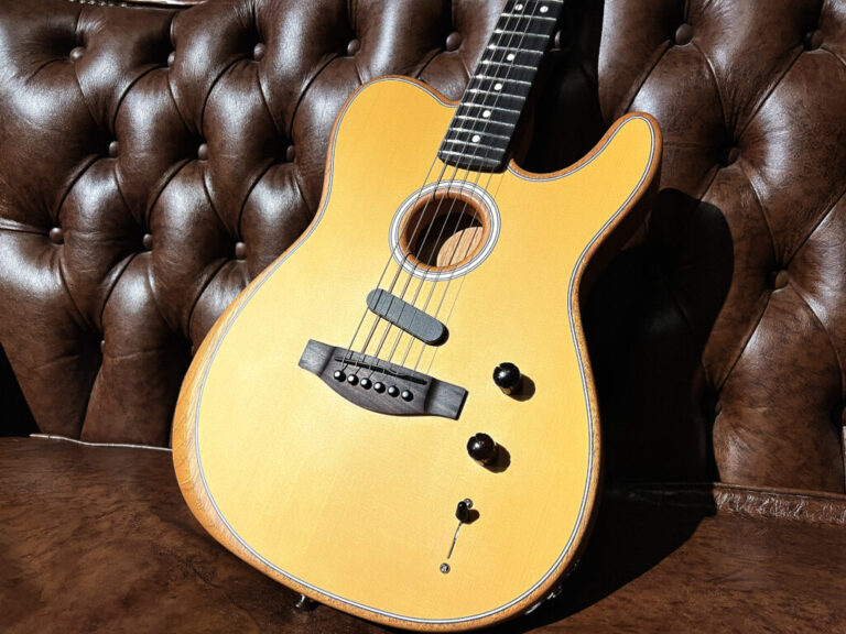 鳥取県米子市より、Fender Acoustasonic Player Telecaster BTB エレアコギターを買取させて頂きました！