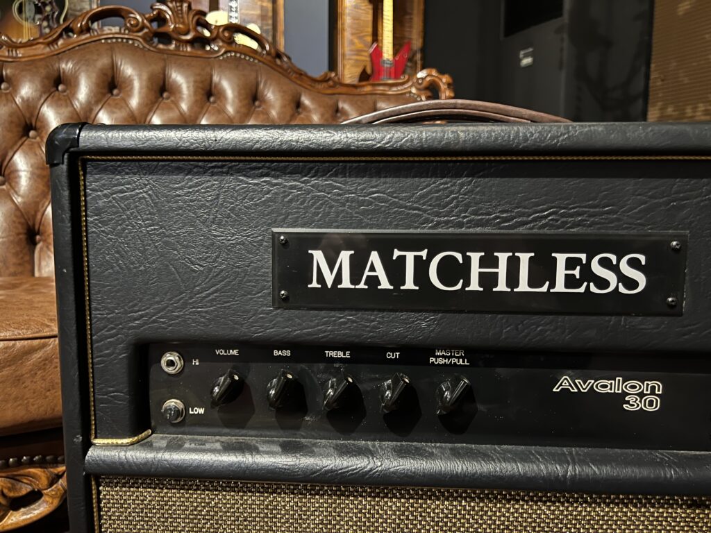 MATCHLESS Avalon30 Combo ギターアンプ コントロール部