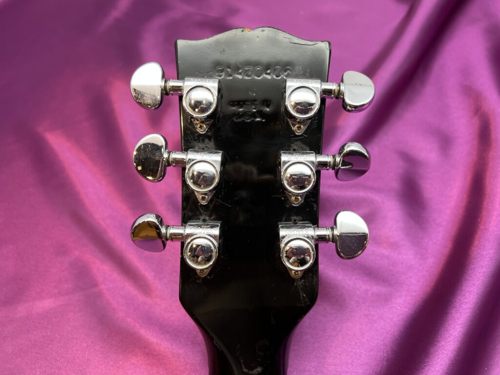 Gibson Les Paul Standard EB 1990年製 ヘッド裏