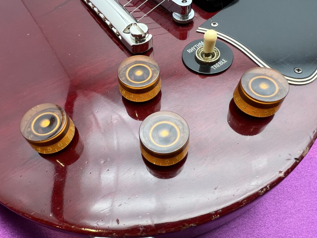 Gibson Les Paul Junior Special DC HC コントロールノブ