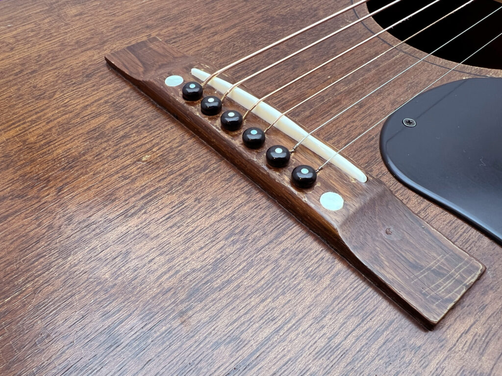 Gibson LG-0 1958年製 アコースティックギター ブリッジ