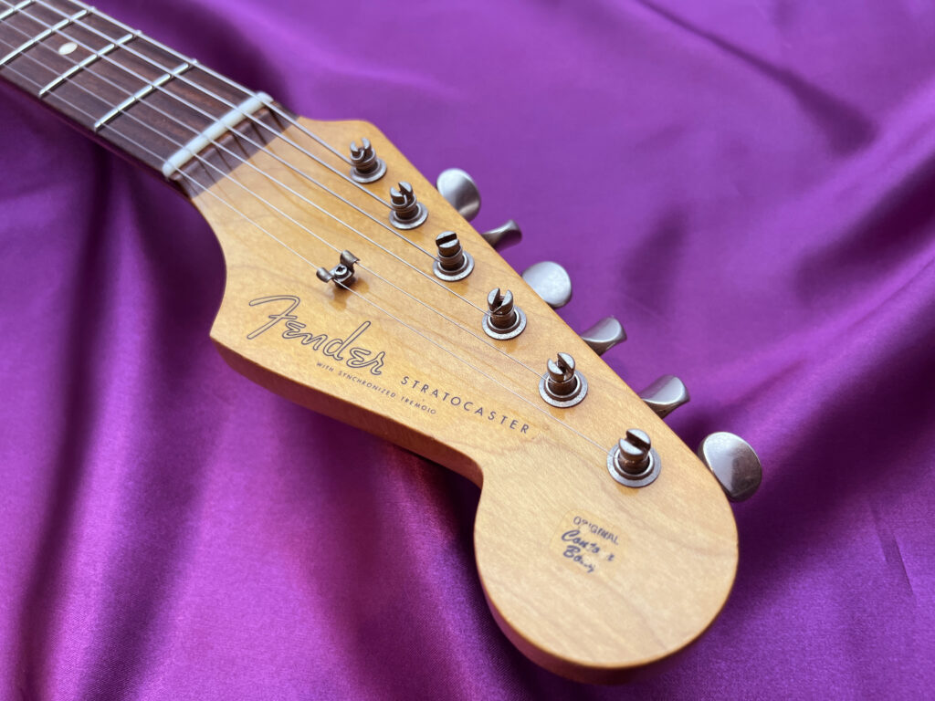Fender Custom Shop 1960 Stratocaster N.O.S. ヘッド