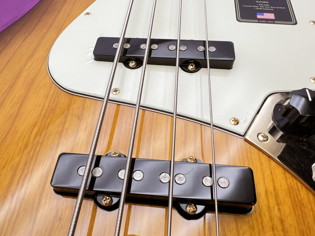 Fender 75th Anniversary Commemorative Jazz Bass エレキベース ピックアップ
