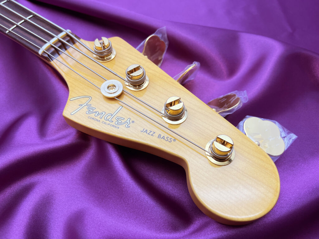 Fender 75th Anniversary Commemorative Jazz Bass エレキベース ヘッドロゴ