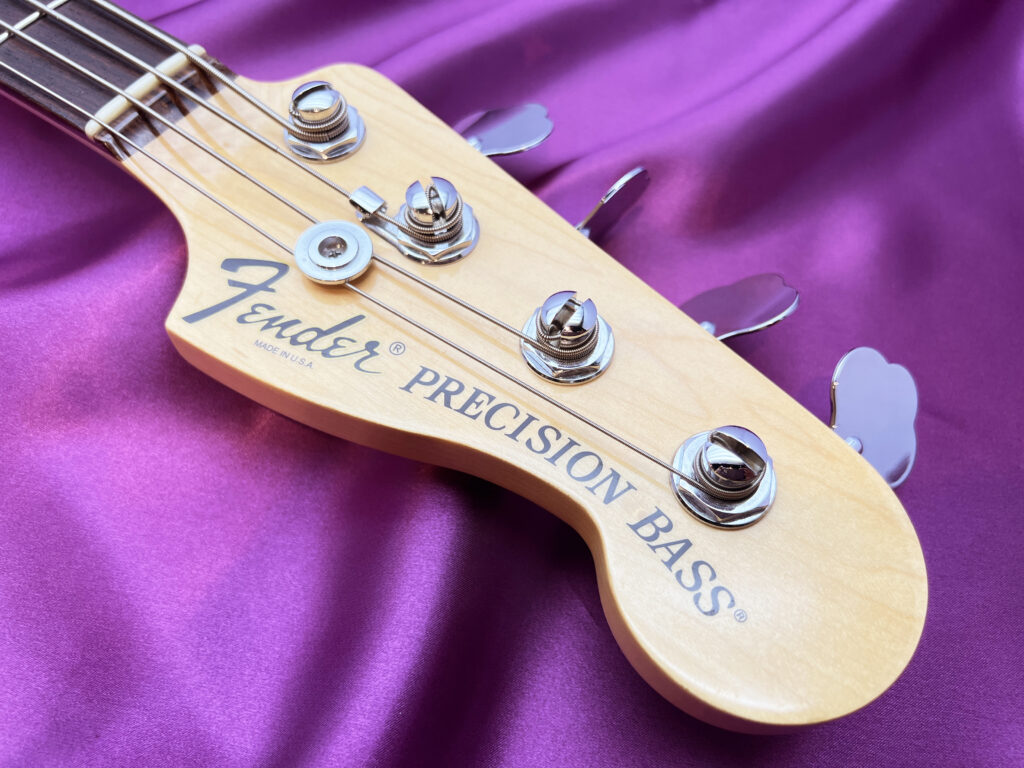 Fender USA American Deluxe Precision Bass N3 エレキベース ヘッドロゴ