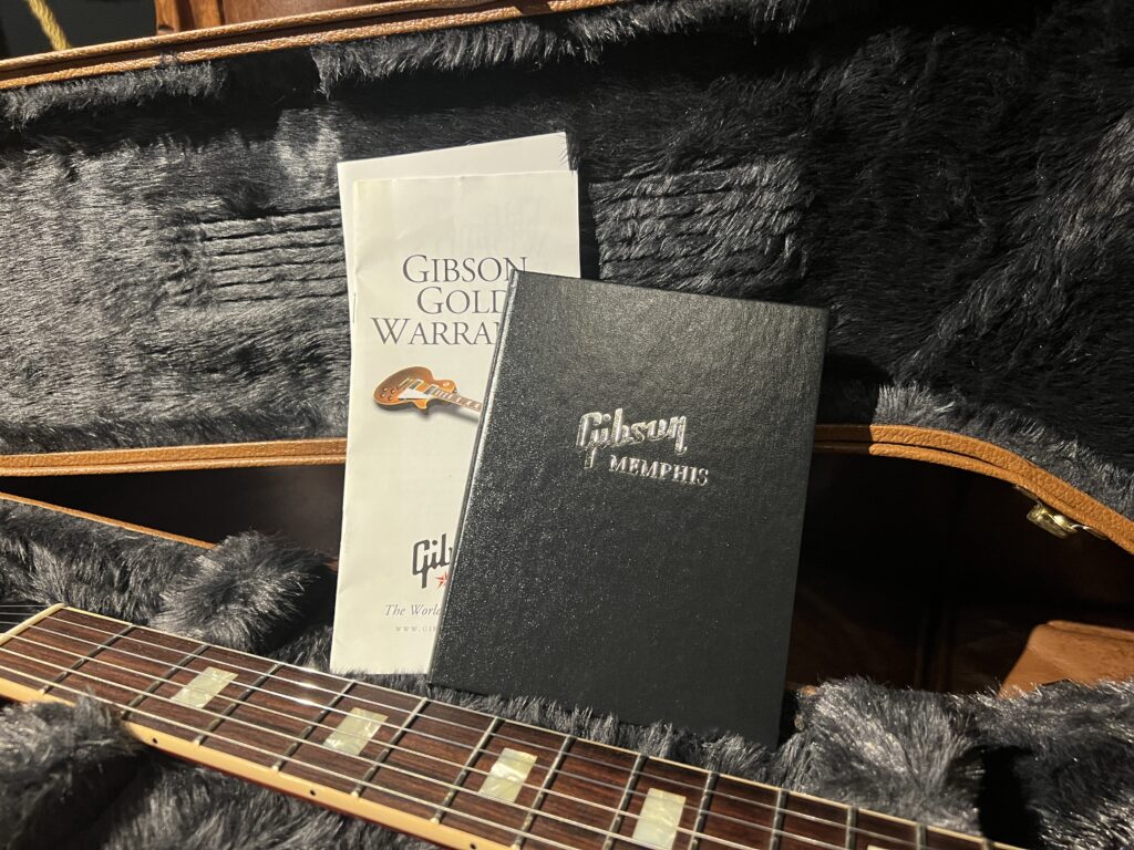 Gibson Memphis ES-339 2015 Faded Cherry セミアコギター 書類