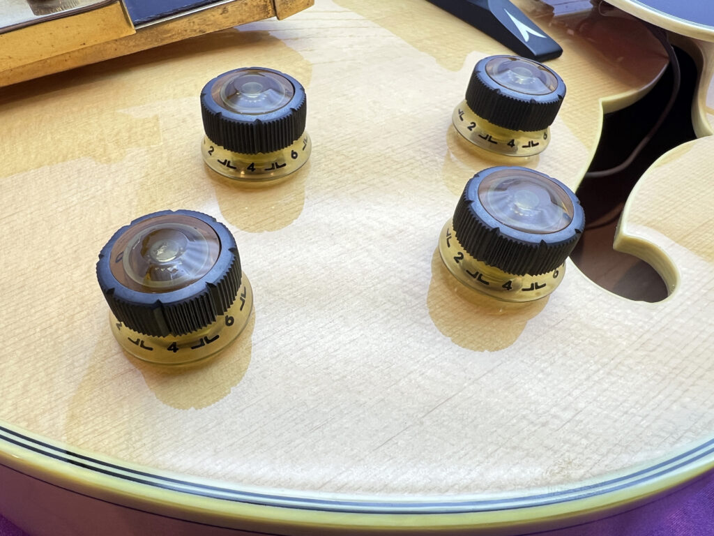 Ibanez George Benson GB10 Natural コントロール