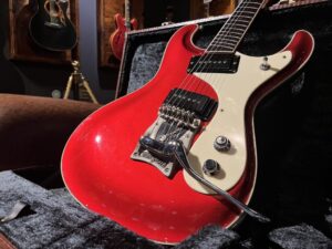 神奈川県川崎市より、Mosrite Japan Super Custom '63 黒雲製 エレキギターを買取させて頂きました！