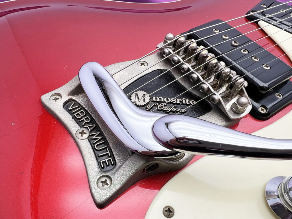 Mosrite Japan Super Custom '63 黒雲製 エレキギター ブリッジ