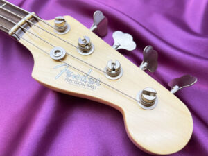 Fender New American Vintage 63 Precision Bass エレキベース ヘッドロゴ