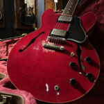 鳥取県倉吉市より、Gibson ES-335 Cherry 1999年製 セミアコギターを買取頂きました！