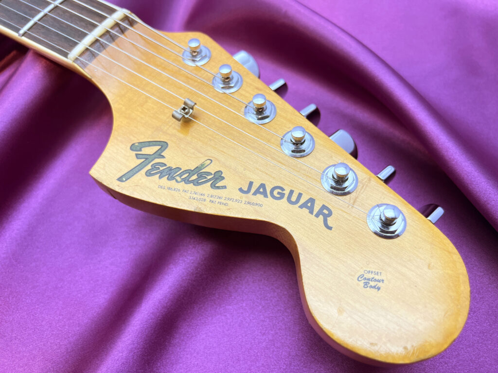Fender Jaguar 1965年製 Kurt Cobain Mod エレキギター ヘッドロゴ