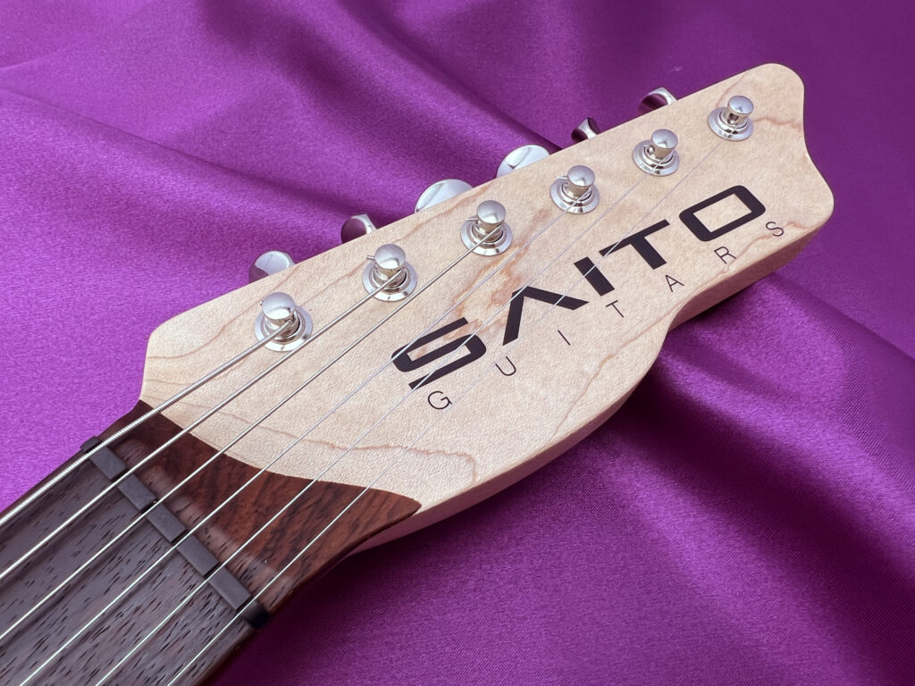 Saito Guitars S-622 JMC Trans Black エレキギター ヘッド