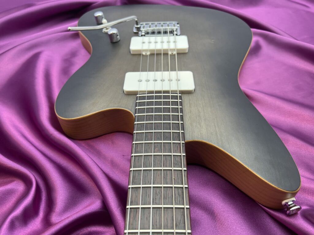 Saito Guitars S-622 JMC Trans Black エレキギター ボディトップ
