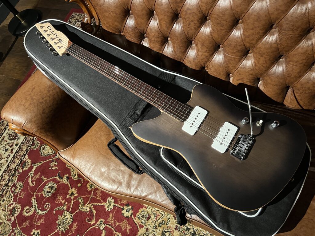 Saito Guitars S-622 JMC Trans Black エレキギター