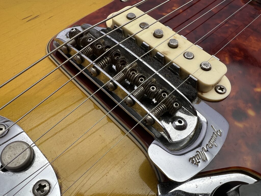 Fender Jaguar 1965年製エレキギター ブリッジ