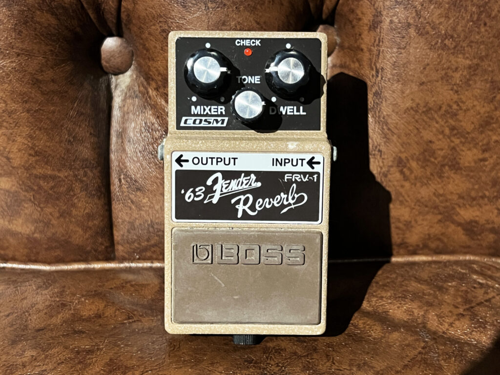 BOSS FRV-1 Fender Reverb ノブ/スイッチ