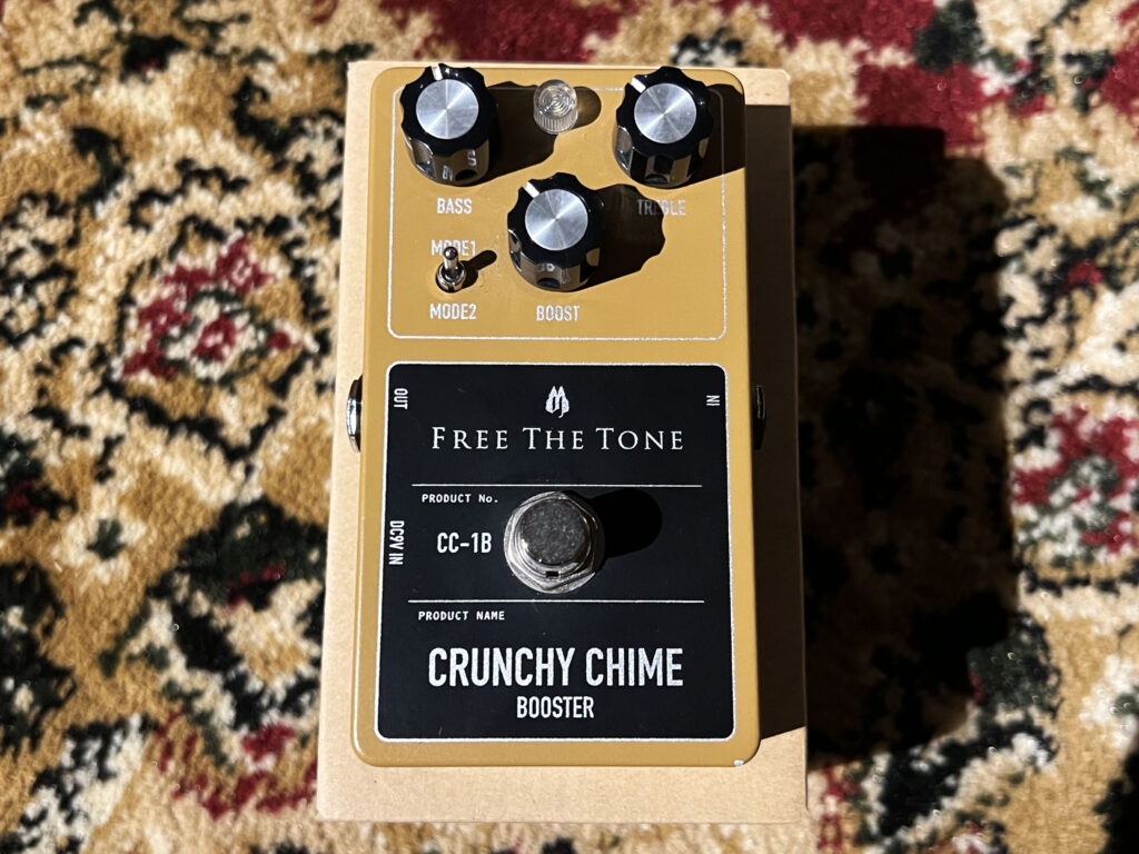 Free The Tone CC-1B CRUNCHY CHIME ブースター ノブ