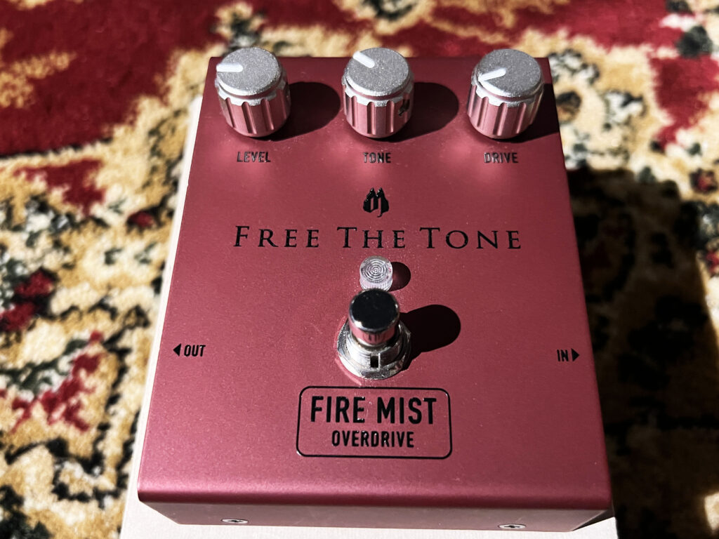 Free The Tone FM-1V FIRE MIST オーバードライブ ノブ