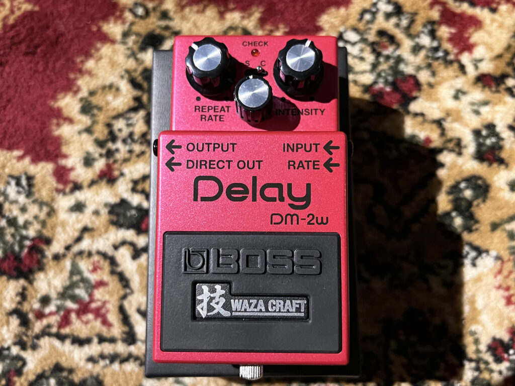 BOSS DM-2W Delay 日本製 ノブ ロゴ