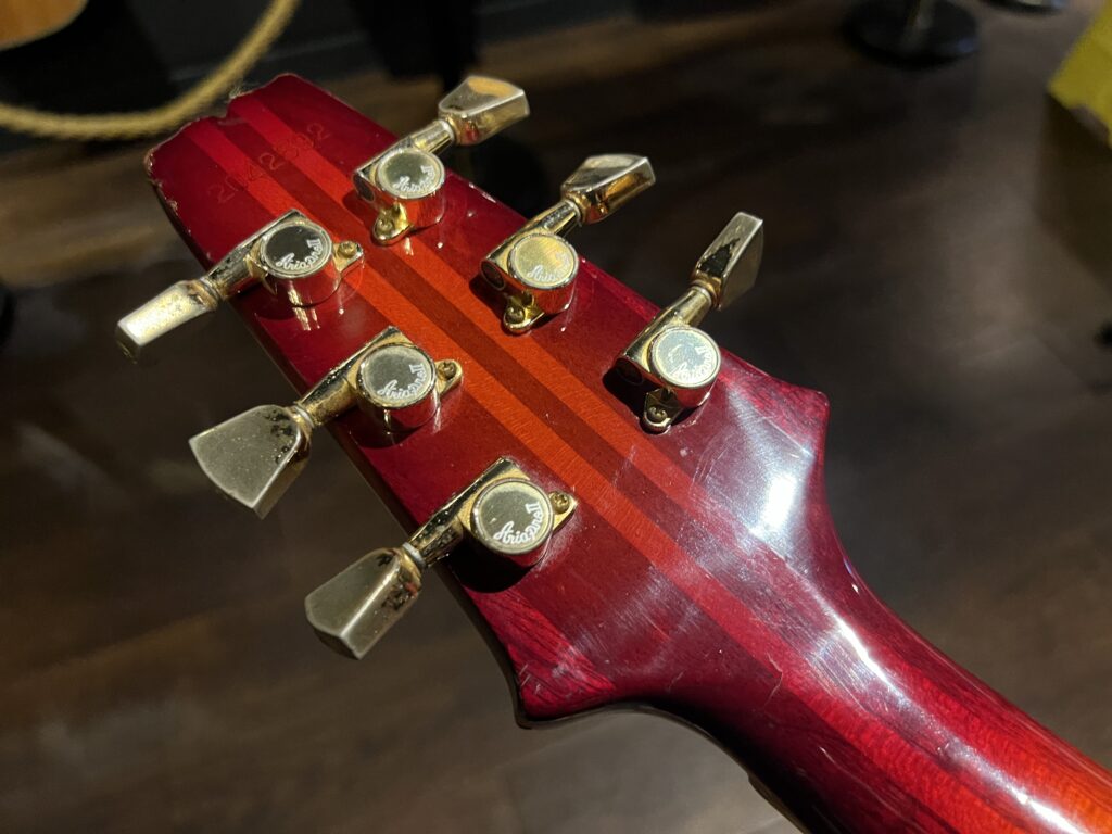 Aria Pro II PE-R100 1982年製 ジャパンビンテージギター ペグ