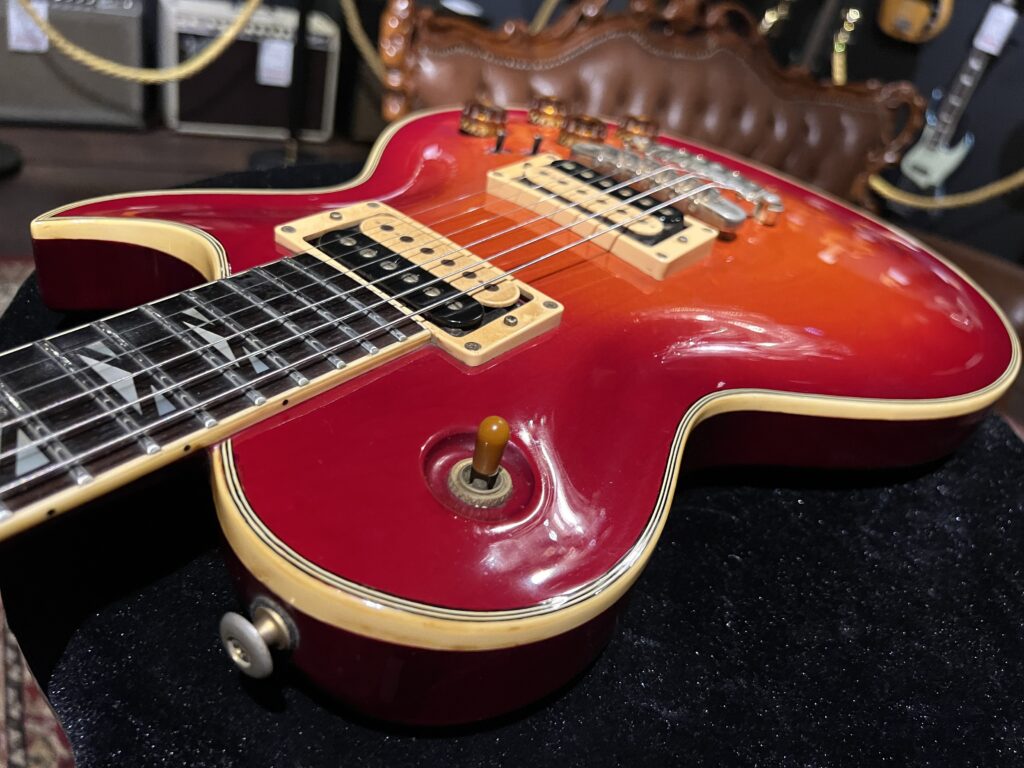 Aria Pro II PE-R100 1982年製 ジャパンビンテージギター ボディトップ