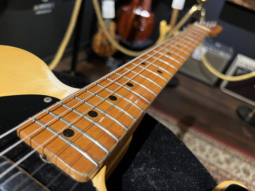 Fender 1974 Telecaster ビンテージギター 指板