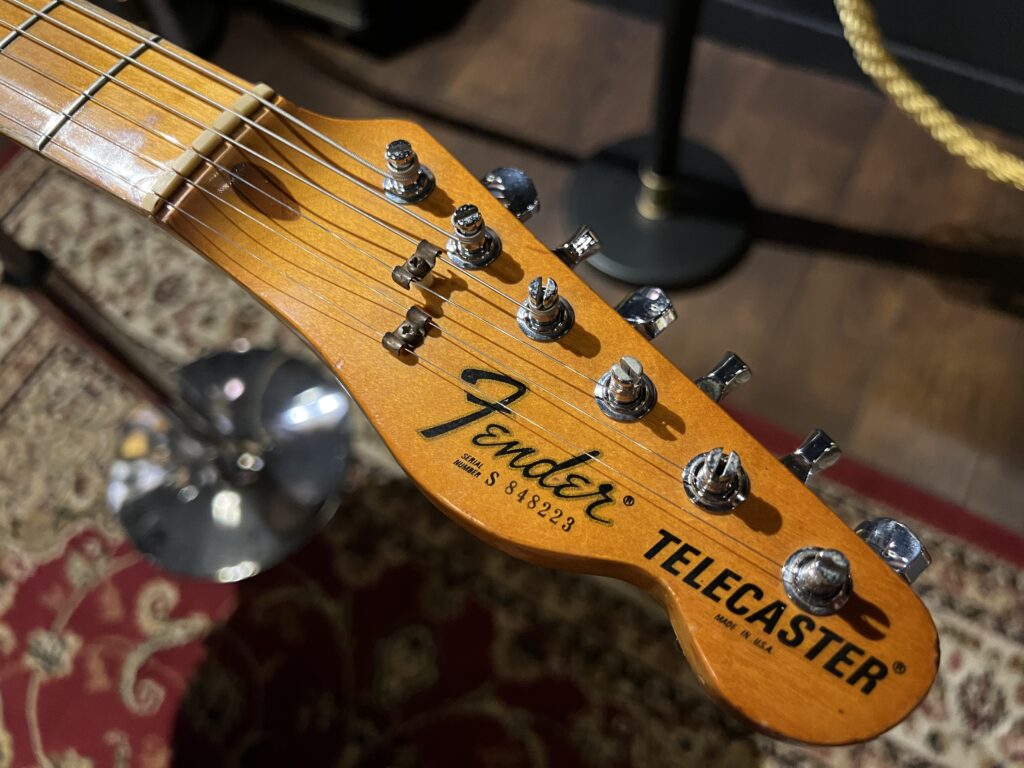 Fender 1974 Telecaster ビンテージギター ヘッドロゴ