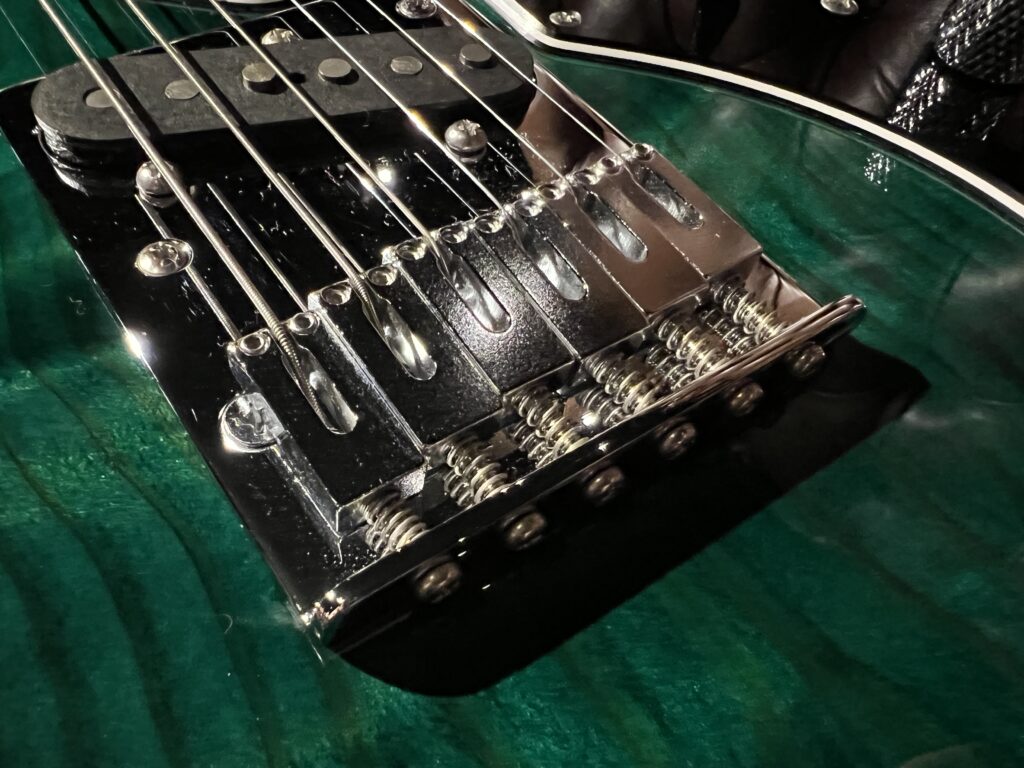 Freedom Custom Guitar Research Black Pepper エレキギター ブリッジ