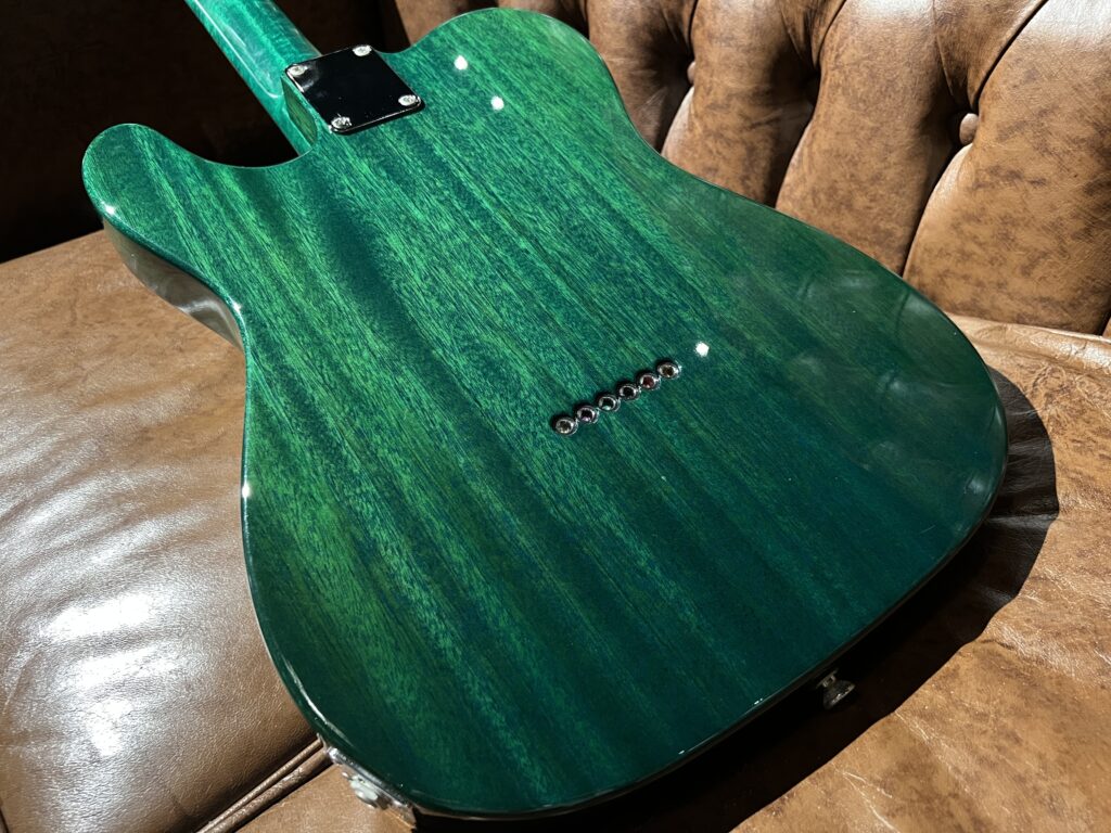 Freedom Custom Guitar Research Black Pepper エレキギター ボディ裏