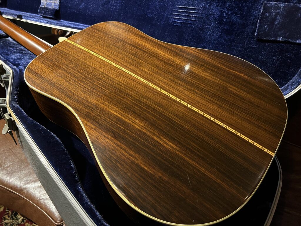 Martin D-28 1974年製 ビンテージギター ボディ裏