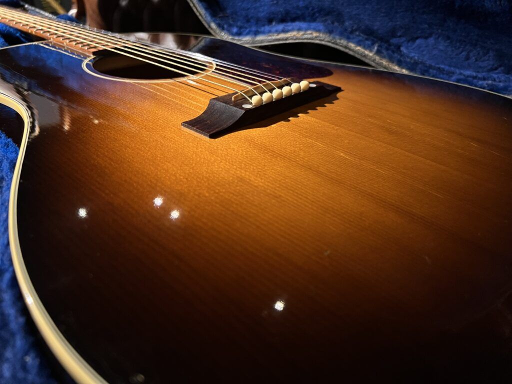 Gibson 1963 J-45 2001年製 アコーステックギター トップ