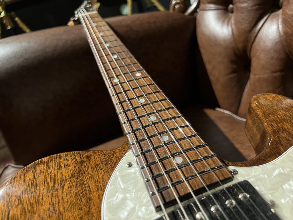 Freedom Custom Guitar Research Brown Pepper エレキギター 指板