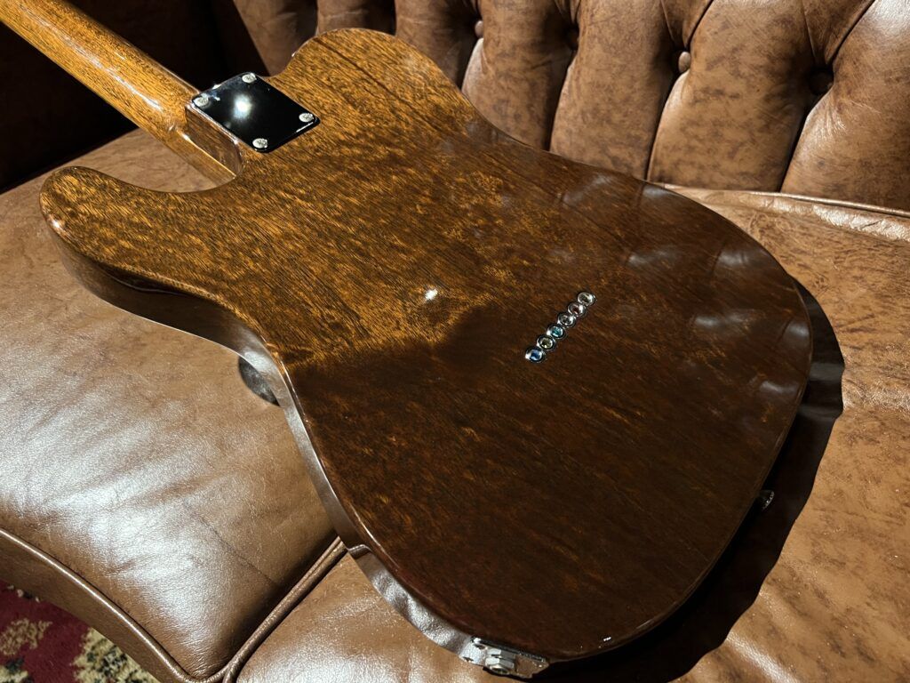 Freedom Custom Guitar Research Brown Pepper エレキギター ボディ裏