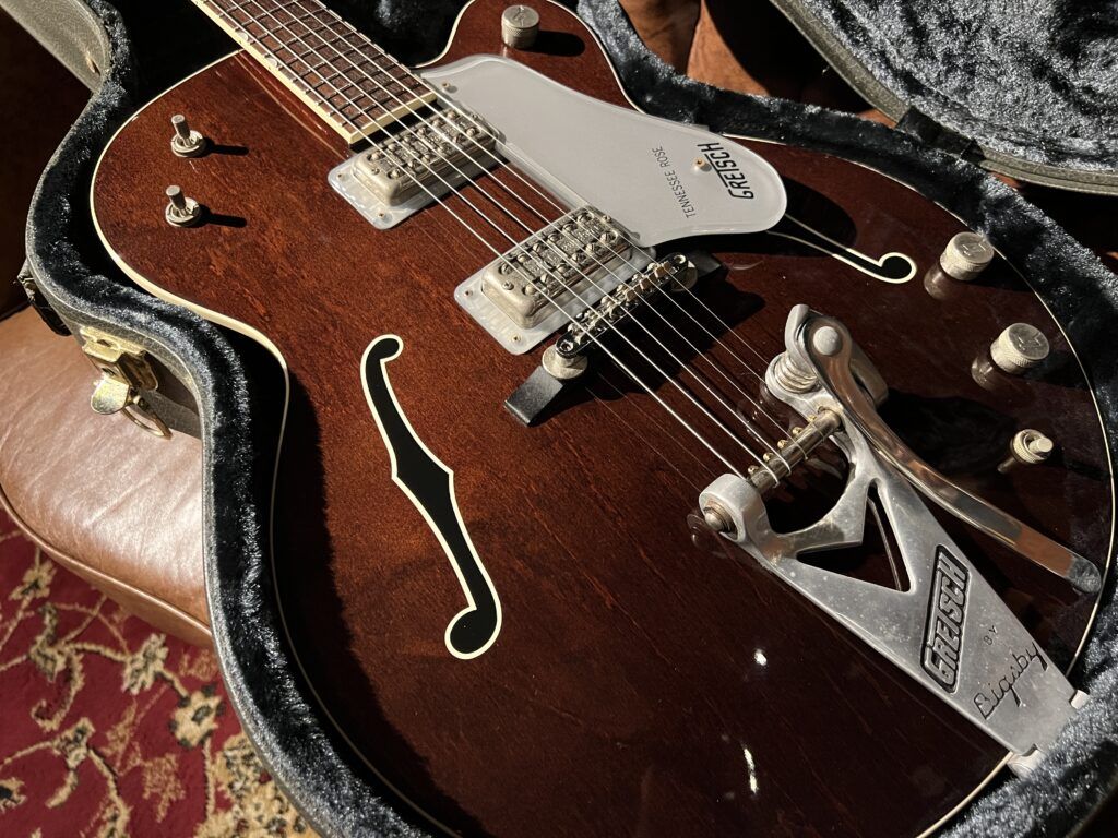 買取紹介：Gretsch G6119 Tennessee Rose 1962 Reissue ボディトップ